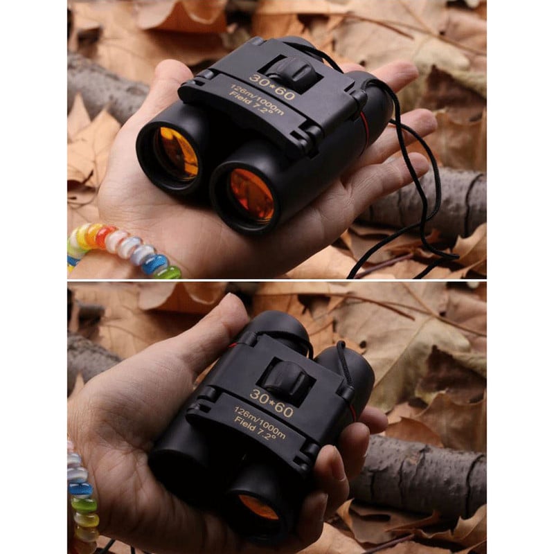 Mini Binoclu 30x60 pentru Adulti si Copii special pentru Drumetii , Husa pentru transport
