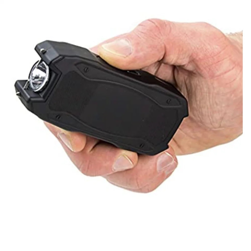 Electrosoc pentru autoaparare TW-1901 cu lanterna si Incarcare USB