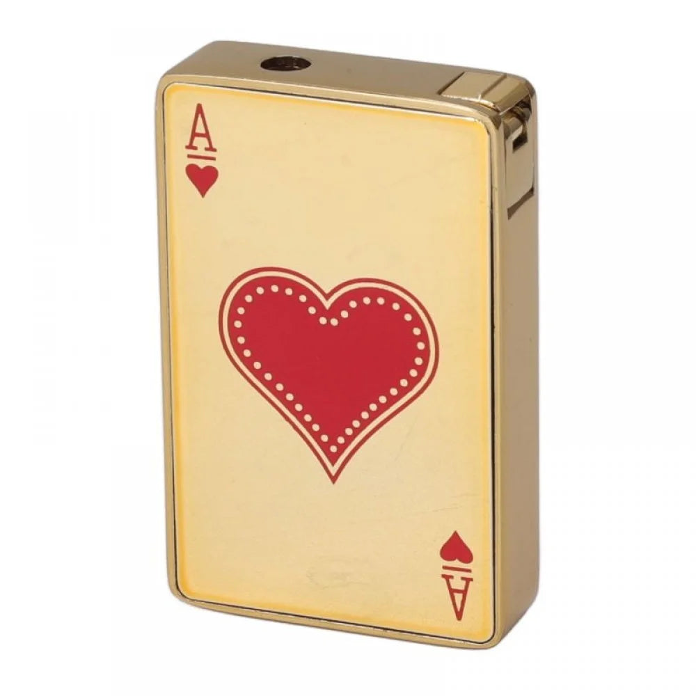 Bricheta de buzunar tip carte de joc, reincarcabila cu gaz