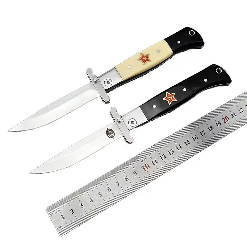 Set 2 Bricege Rusesti de Colectie 22 cm cu husa pentru prindere la curea