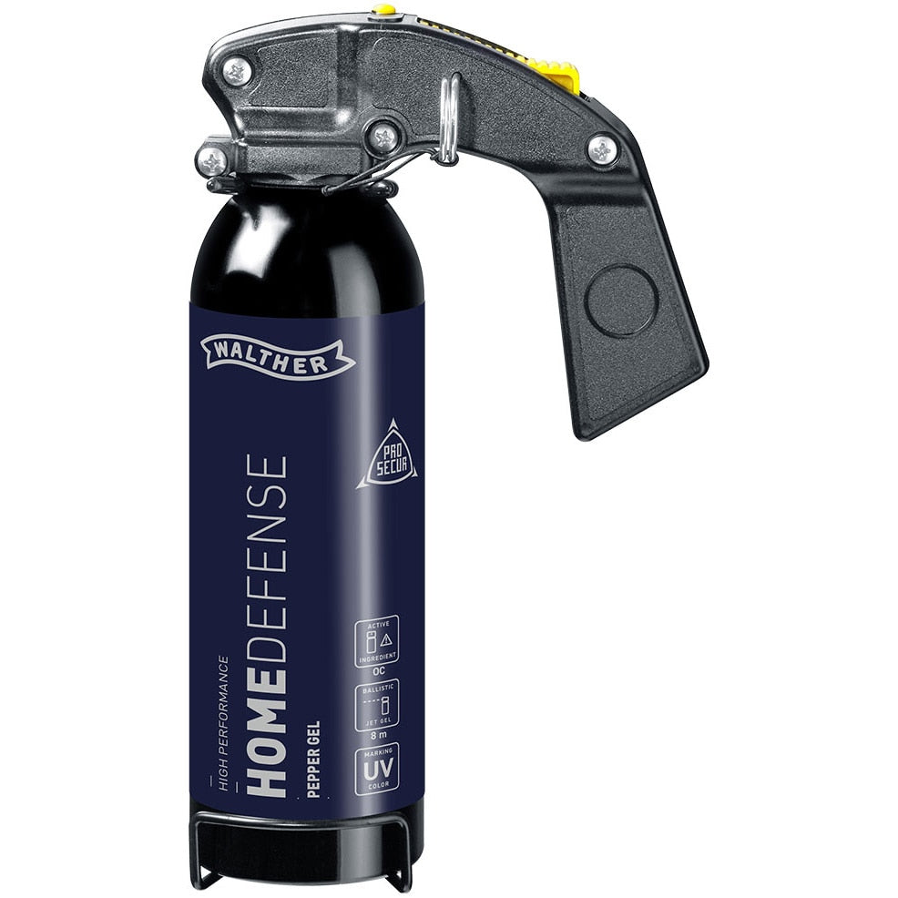 Spray autoaparare Walther Home Defense cu suport, UV, 370ml, Piper Jet 8m