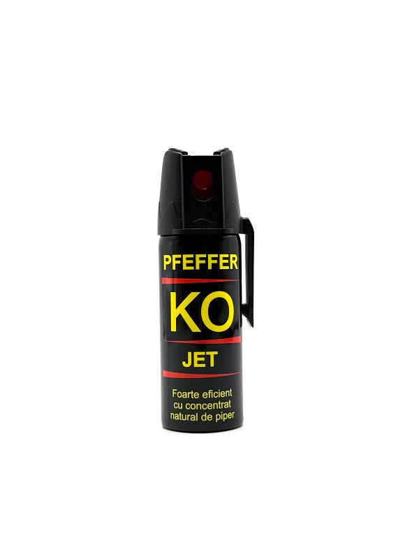 Kit Autoaparare format din Electrosoc 8810 si Spray cu Piper KO-Jet 50ml cu raza de actiune 4-5 m
