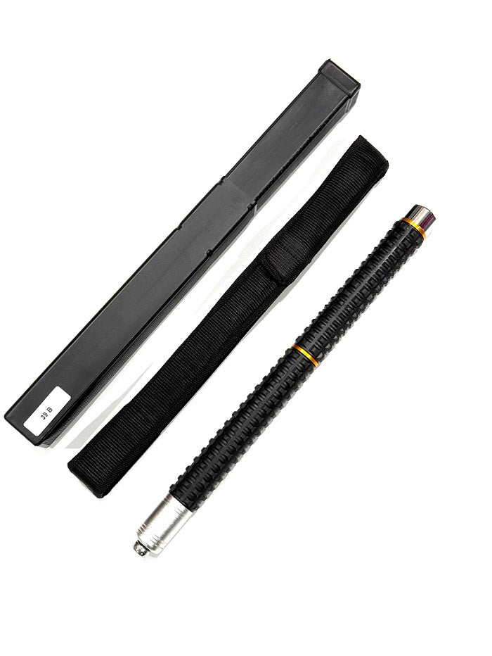 Baston Profesional telescopic 100 cm din 3 segmenti cu husa si cutie depozitare