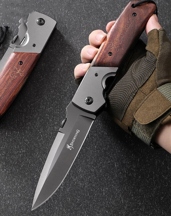 Briceag de colectie 28 cm cu clema de prindere la curea Elite Edition