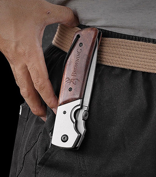 Briceag de colectie 28 cm cu clema de prindere la curea Elite Edition