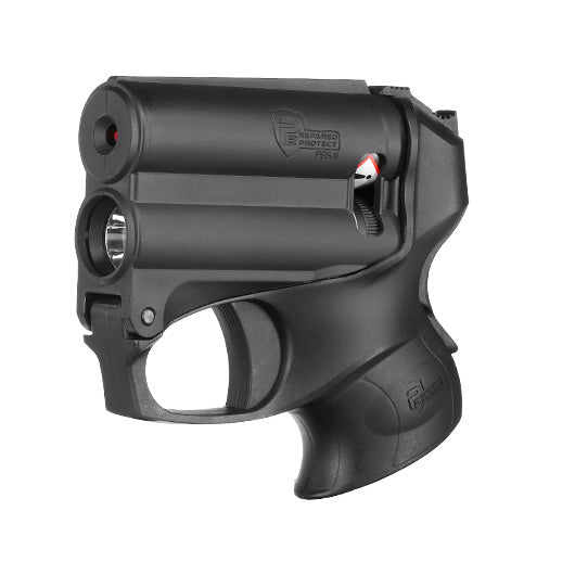 Pistol autoaparare cu piper Walther PGS II cu rezerva jet 4.5m, si lanterna LED