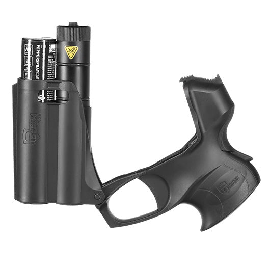 Pistol autoaparare cu piper Walther PGS II cu rezerva jet 4.5m, si lanterna LED