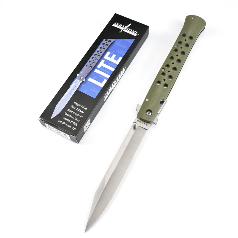 Briceag de colectie Ti-Lite Cold Steel, 33 cm cu prindere la curea