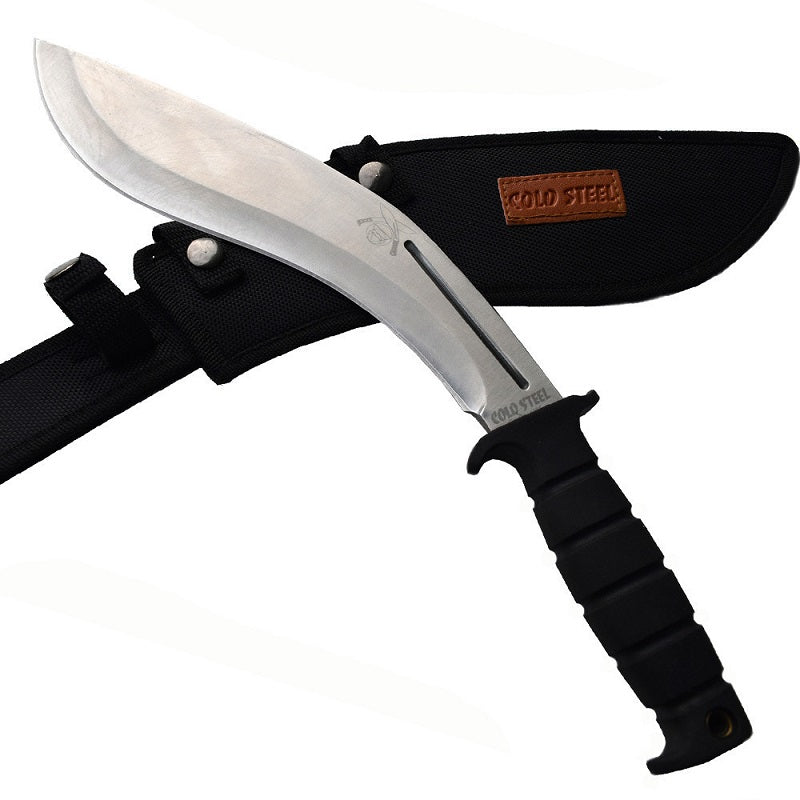 Maceta Kukri 40 cm,Argintie teaca material textil