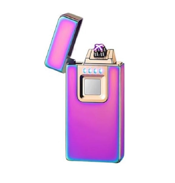 Bricheta electrica cu incarcare USB Aprindere cu touch, Dublu Arc Fade