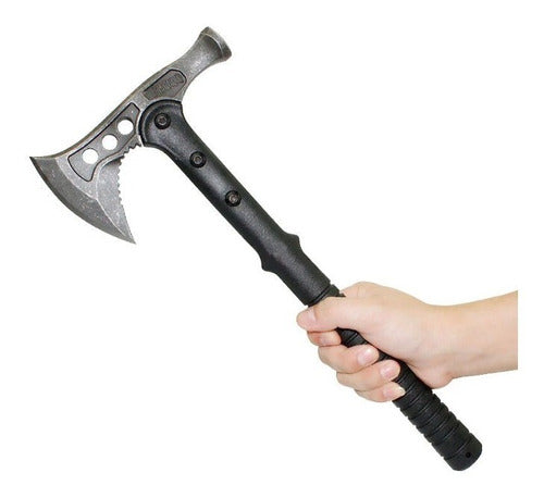 Topor 2 in 1 Tomahawk, 39 cm, pentru camping si drumetii