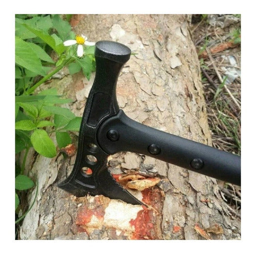 Topor 2 in 1 Tomahawk, 39 cm, pentru camping si drumetii