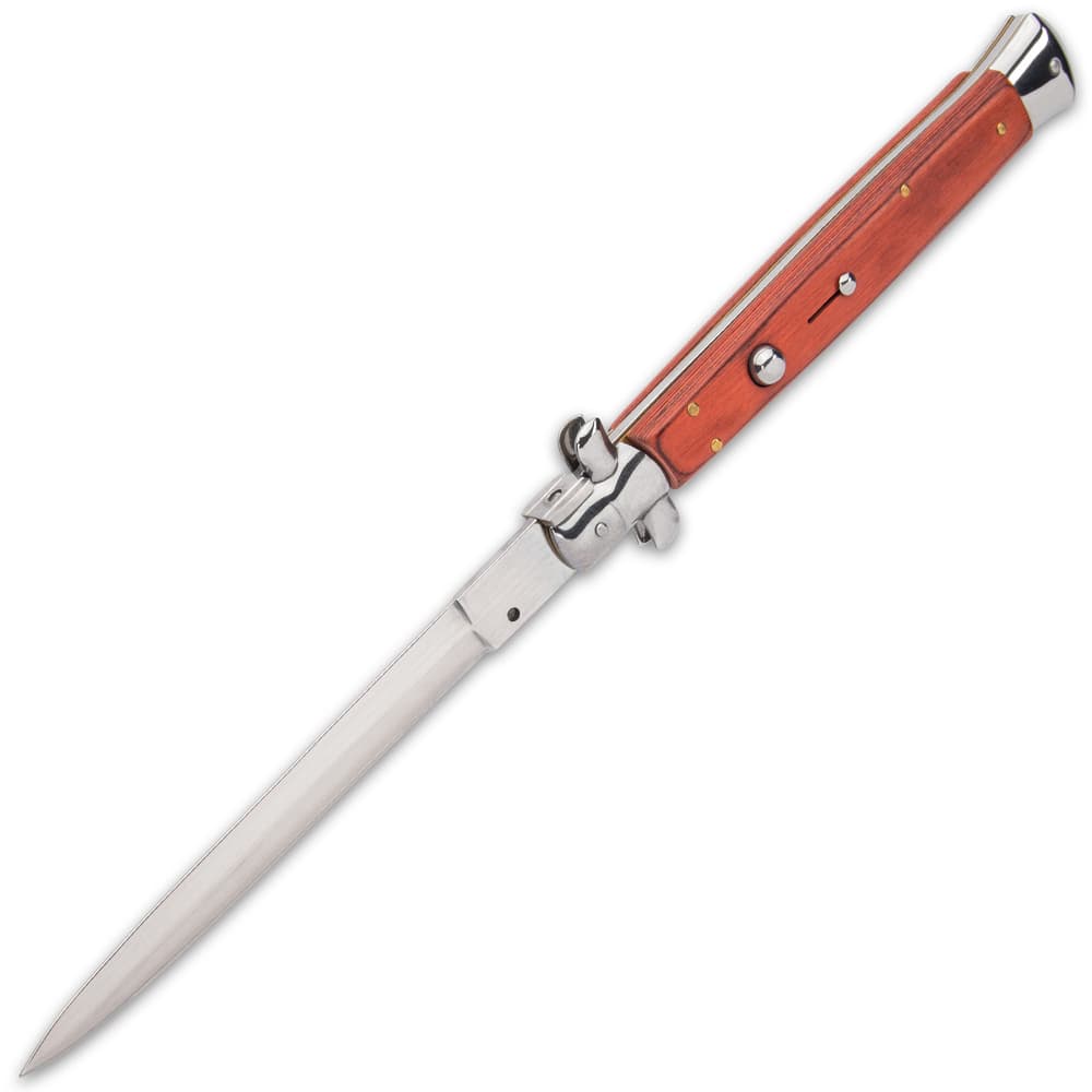 Briceag de Colectie Stiletto Italian automat, Mahon, 34 cm