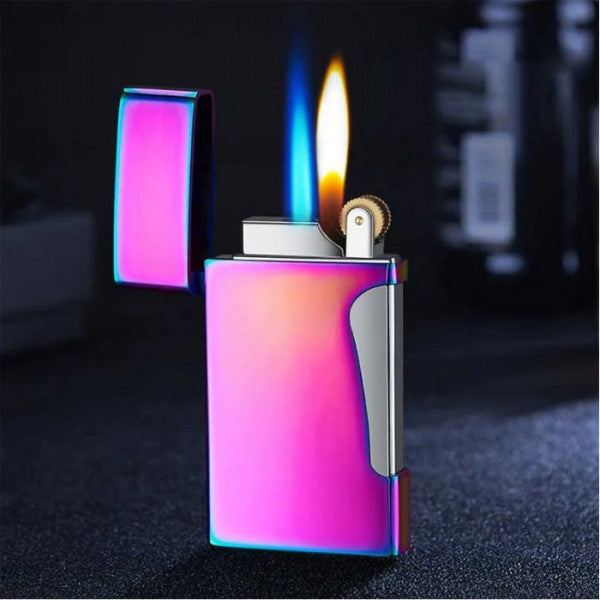 Set 2 Brichete de buzunar cu doua sisteme de aprindere reincarcabila cu gaz