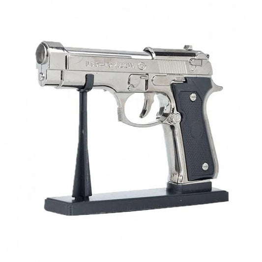 Bricheta anti-vant tip pistol Beretta, argintiu M9