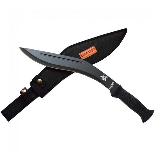 Maceta de Colectie  Kukri 44 cm, neagra cu husa material textil