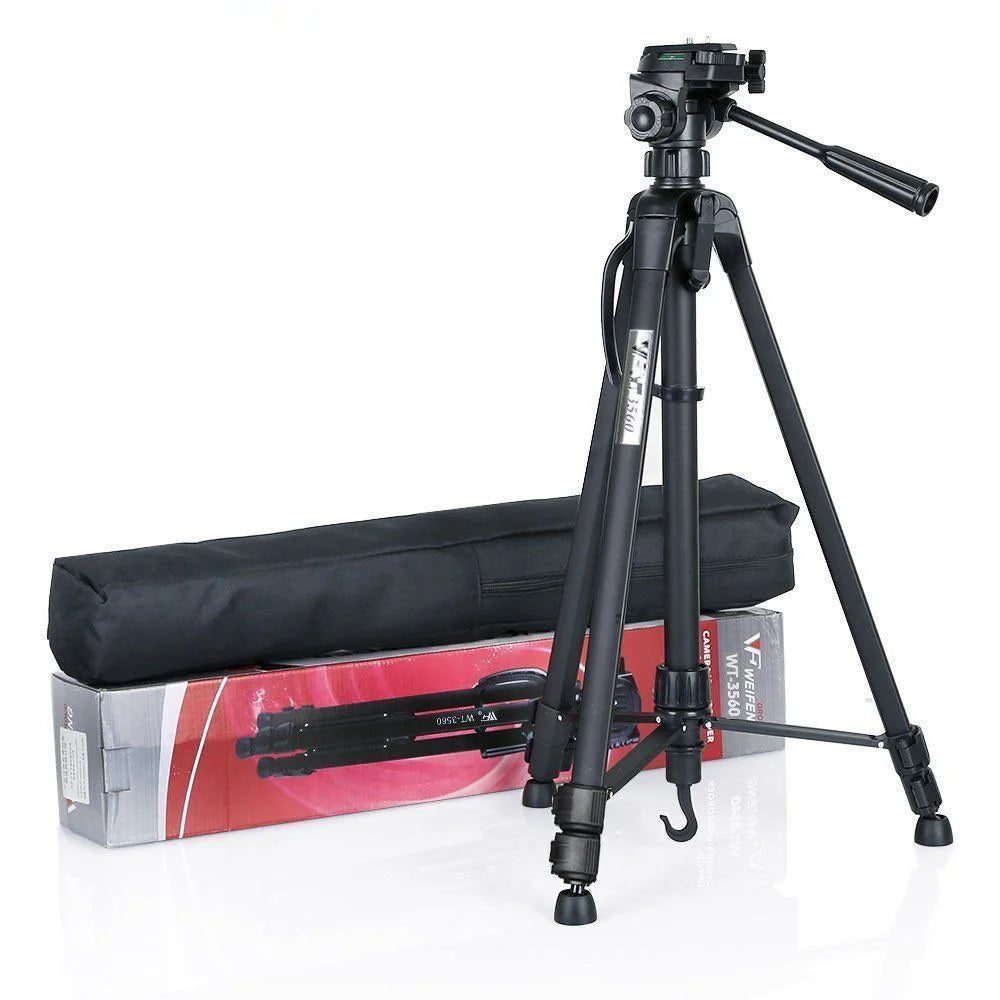 Trepied telescopic foto video WT-3560 universal 165 cm