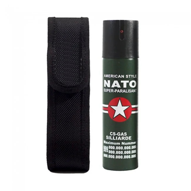 Spray autoaparare super Paralisant NATO cu Husa 110 ml