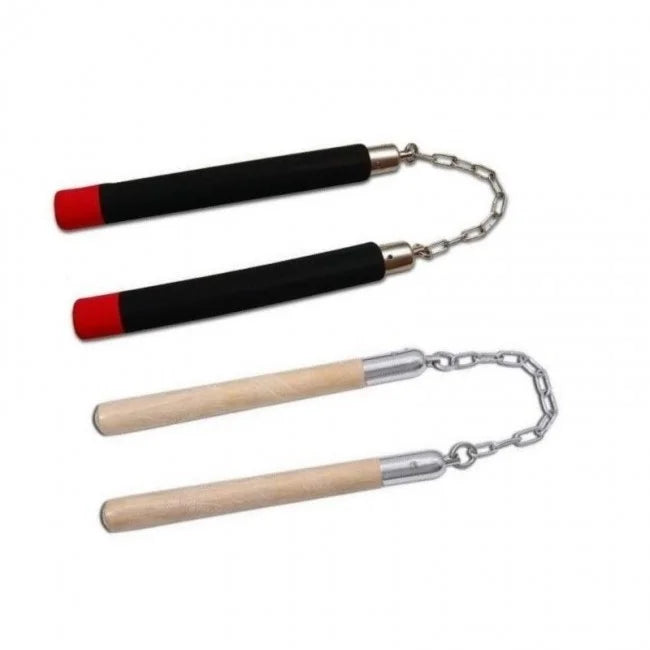 Set Nunceag de antrenament din Burete 28 cm si Nunceag din lemn 31 cm