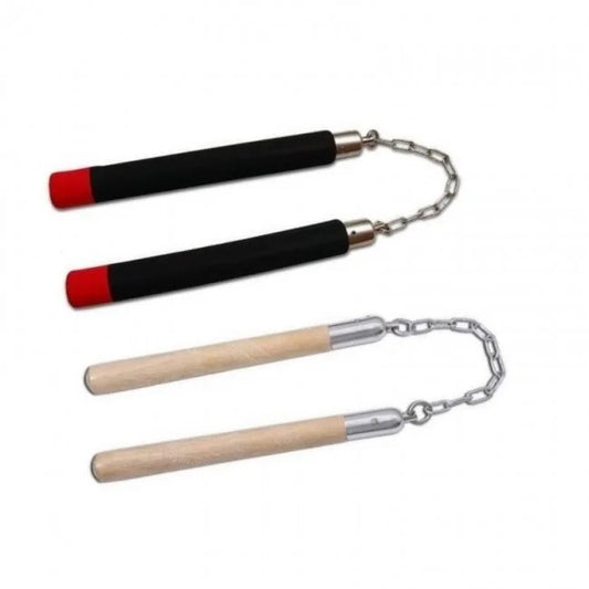 Set Nunceag de antrenament din Burete 28 cm si Nunceag din lemn 31 cm