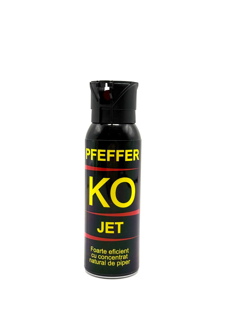 Spray Paralizant Cu Piper Jet KO, 100 ml raza actiune 4-6 m