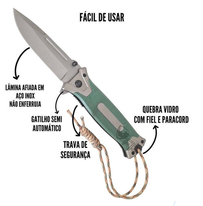 Briceag de colectie tactic Browning 22 cm, model Navy Seals Edition