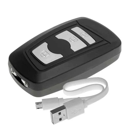 Mini electrosoc  tip cheie BMW TW-1801 cu incarcare USB Led , Alarma si Electrosoc