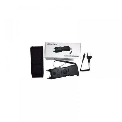 Electrosoc 3 IN 1 cu lanterna si sirena pentru autoaparare tw 10