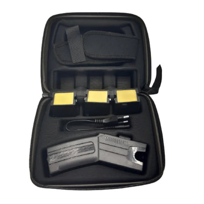 Pistol taser si electrosoc, laser cu 3 rezerve